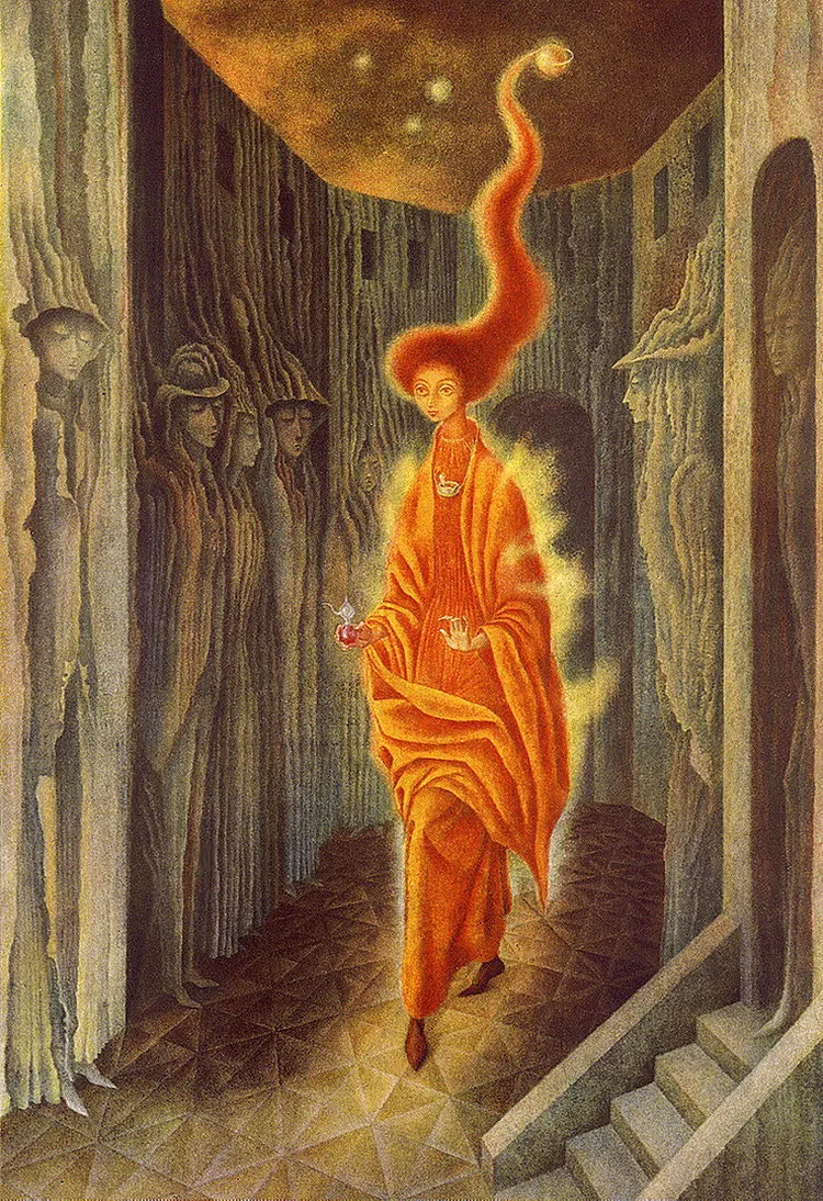 La llamada by Remedios Varo (1961)